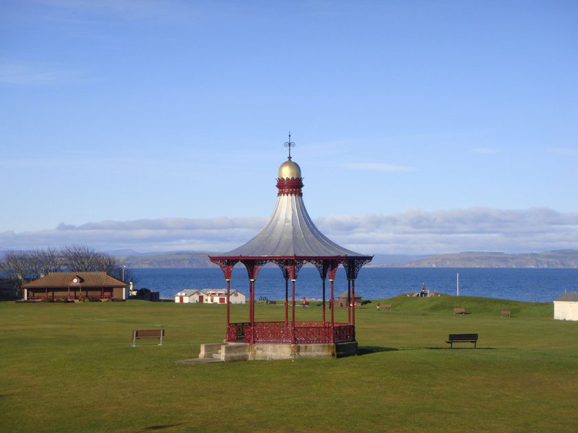 Bandstand and Cricket Pavilion