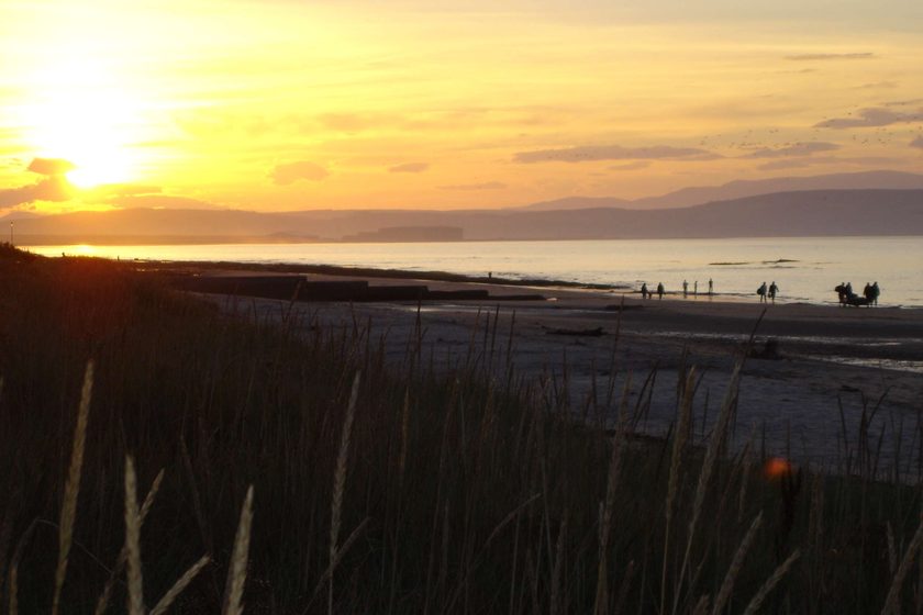 Sunset at Nairn Beach